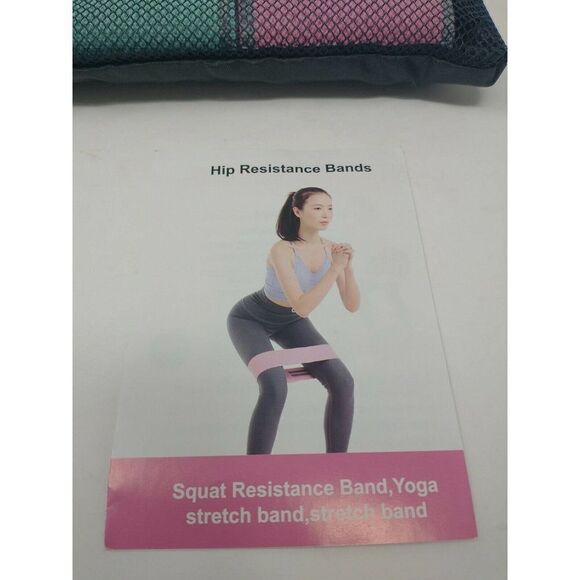 Hip resistance band Set Of 3 Light Heavy Medium - Picture 2 of 6